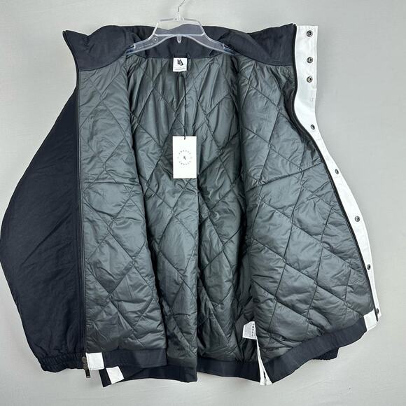 Nike x Ambush NBA Collection Nets Jacket Brooklyn Hooded Women’s L Black/White - Picture 9 of 12